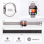 Smart Watch for Women, Bluetooth Answer/Make Calls, 1.83"HD Screen