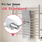 Mellbree Solid Brass Radiator Bleed Key Set Towel Radiator Key UK Standard