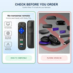 2-Pack Replacement Remote for Roku TV, Compatible with TCL, Onn, Hisense, Sharp, Philips, RCA, Insignia and Other Roku TVs, No Setup Required