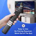 Only for TCL Google TV Remote Control Replacement, Responsive, No Setup