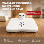 Full Body Dryer after Shower, 960W, Hot and Cool Air, White