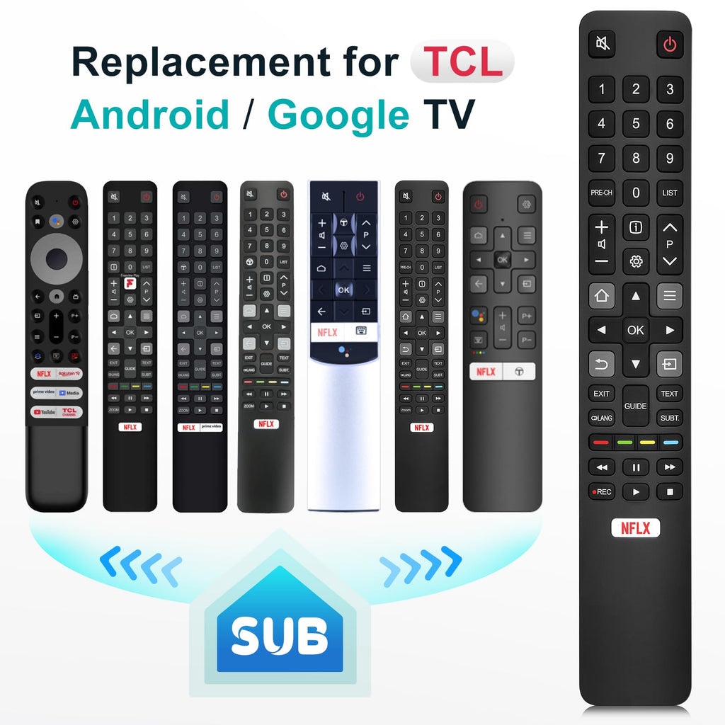 Universal TV Remote for Hisense-Smart-TV-Remote-Control-Replacement