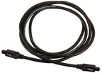 Amazon Basics Toslink Digital Optical Audio Fiber Optic Cable, Multi-Channel, for Sound Bar, Audio System, Home Theatre, Game Console, Blu-Ray Player, Gold-Plated Connectors, 6 Foot, Black