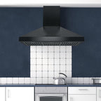Hauslane Wall Mount Range Hood 30 Inch Convertible 350-750 CFM Low Noise