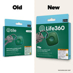 Life360 Tile - Bluetooth Tracker, Keys Finder and Item Locator for Keys, Bags and More. Phone Finder. Both iOS and Android Compatible. 1-Pack (Black)