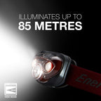 Energizer Vision HD+ 260 Lumen Head Torch, Super Bright LED, 7 Modes