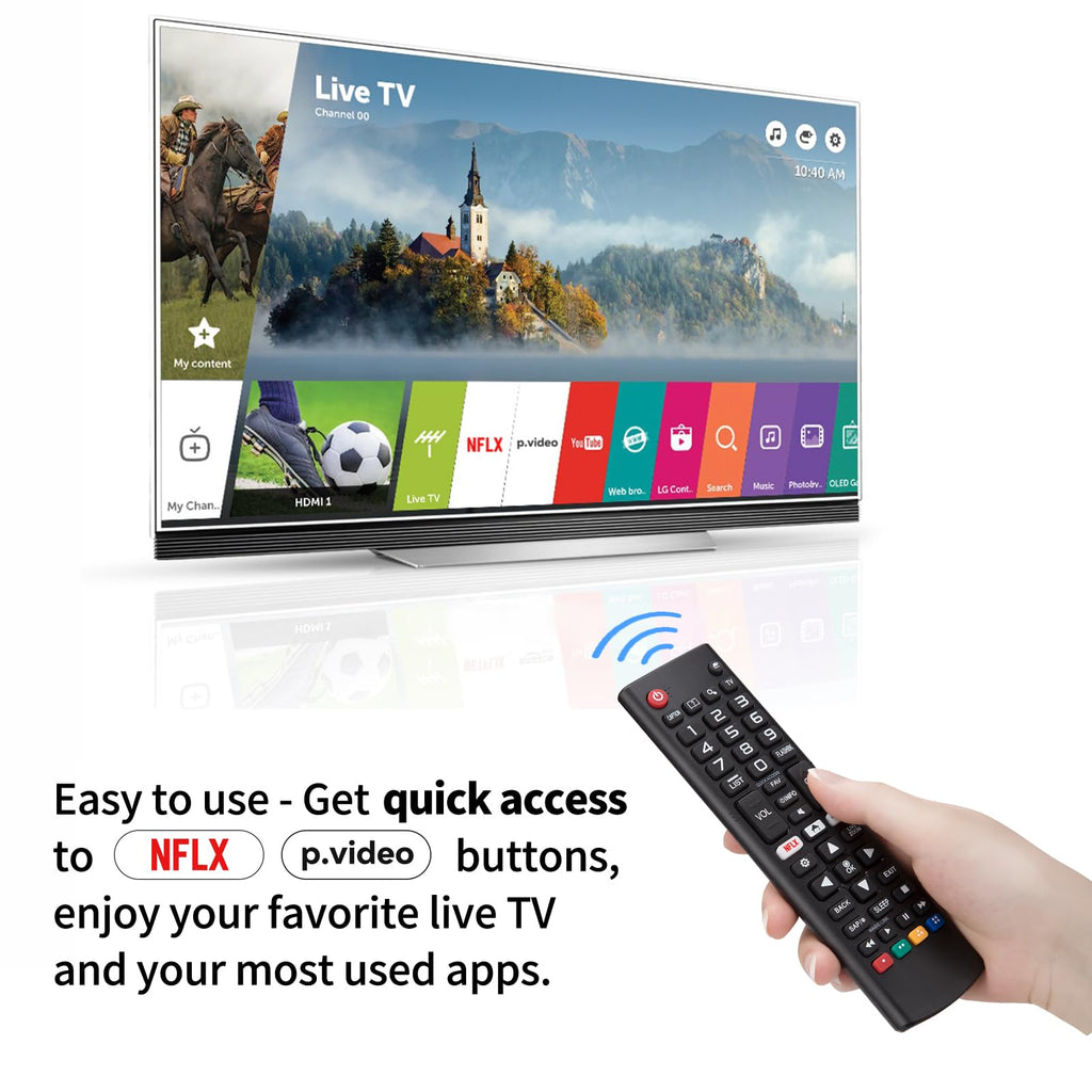 Universal Backlit Remote for LG Smart TV Remote Control Replacement