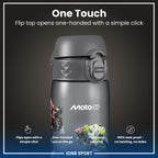 ION8 Leak Proof Water Bottle, 500ml (18oz), Fighter Jets
