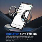 Wireless Earbuds Sports, 75Hrs Bluetooth 5.4 Headphones, Bass Hi-Fi Stereo