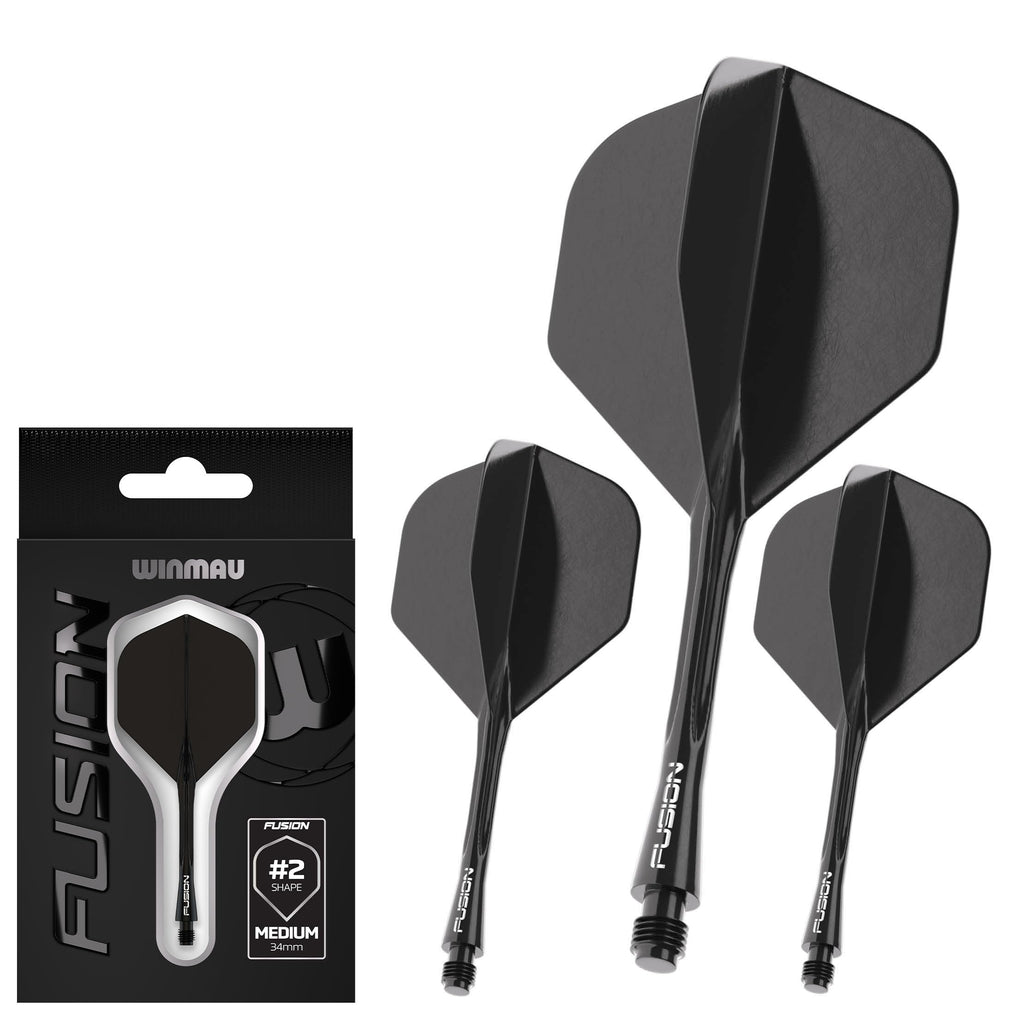 WINMAU | Fusion Integrated Dart Flights & Dart Stems | No.2