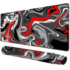 Rcege Large Gaming Mouse Pad Extended Desk Mat with Non Slip Stitched Edge