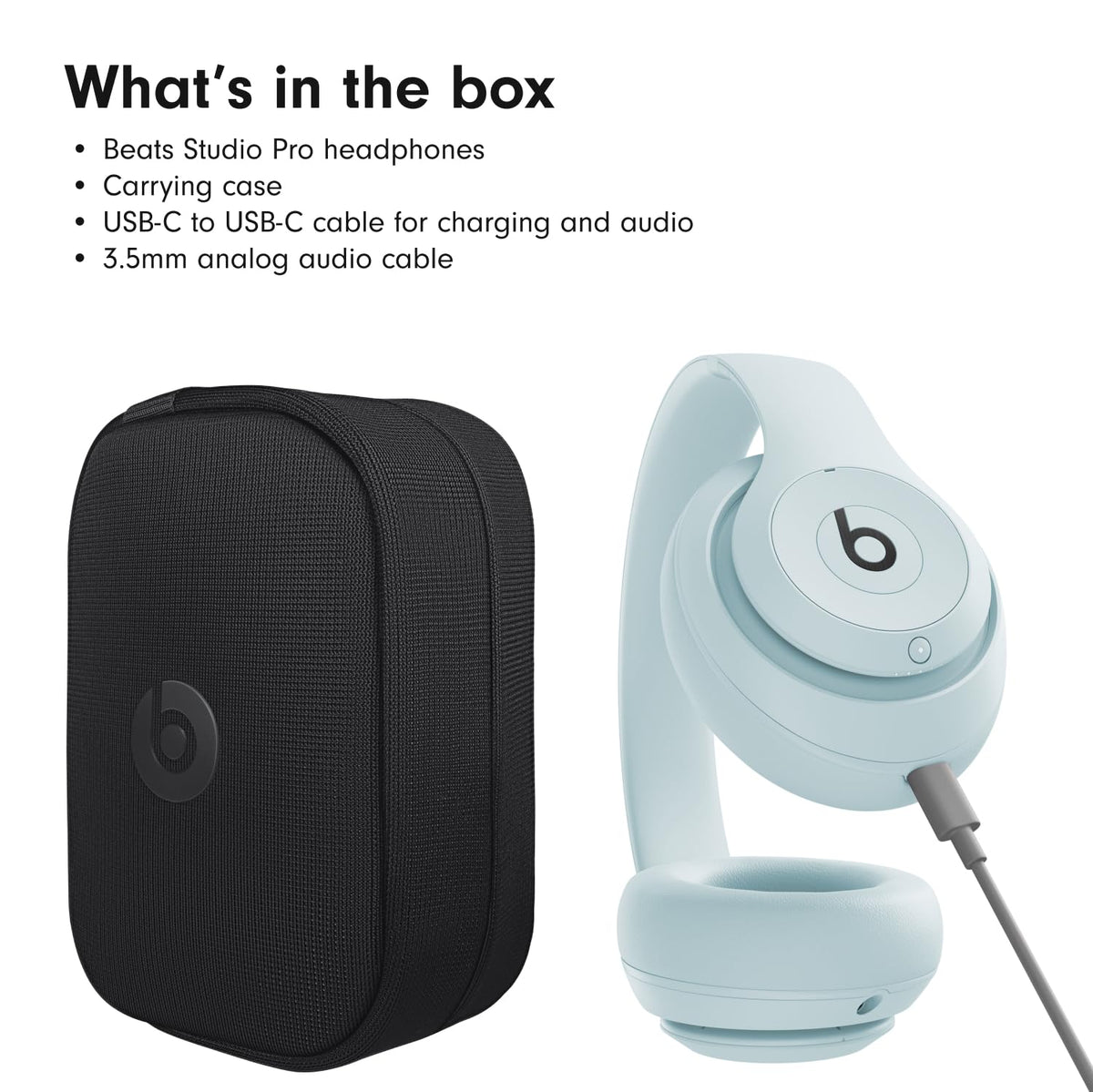 Beats Studio Pro with AppleCare+ for Headphones (2 Years) - Sandstone