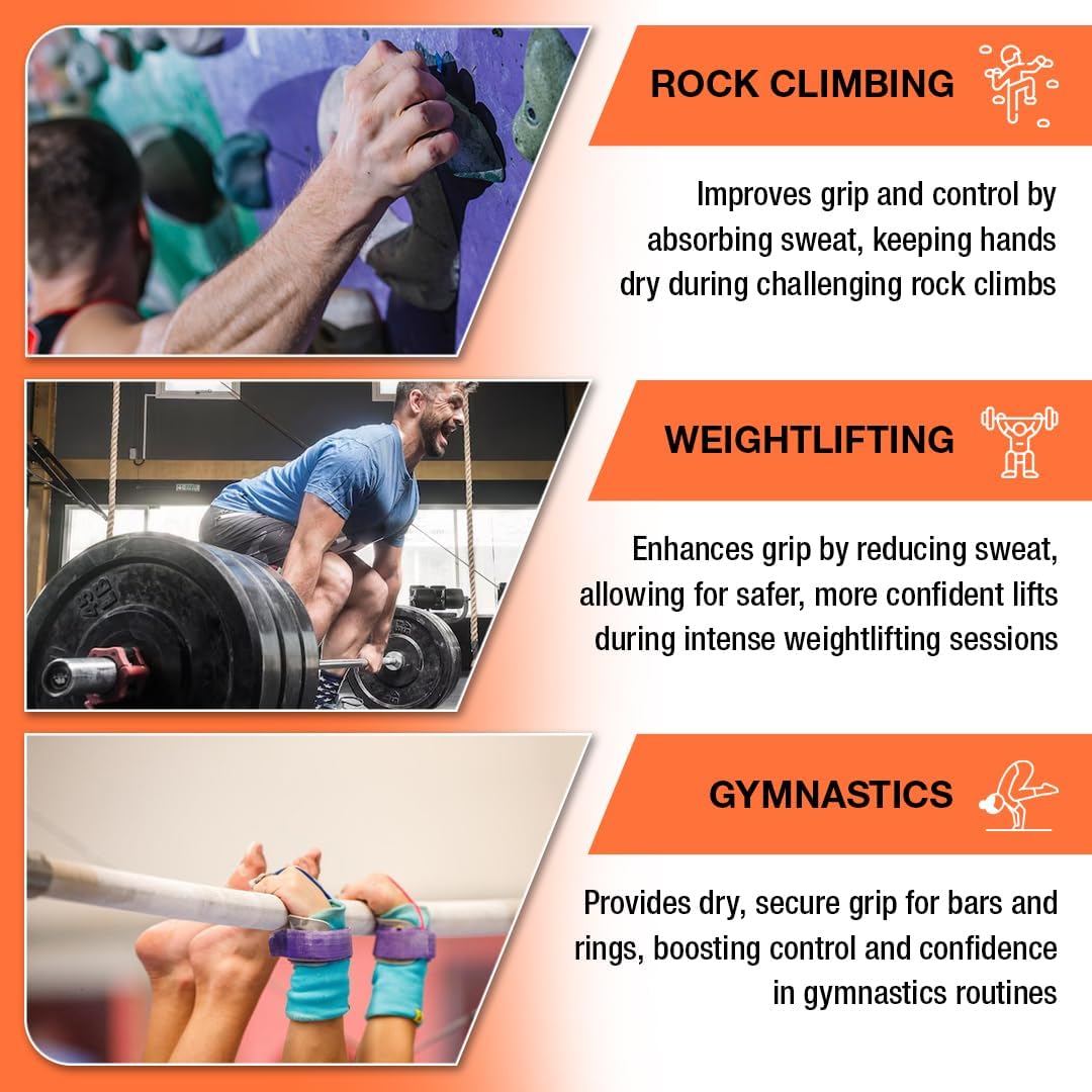 Firstaid4sport Professional 2oz White Chalk Block for Enhanced Grip - Moisture-Absorbing Magnesium Carbonate for Climbing, Weightlifting & Gymnastics - Reduces Hand Friction & Improves Performance