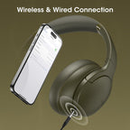 DOQAUS Bluetooth Headphones Over Ear, Headphones Wireless with 90H Playtime