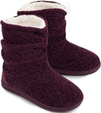 LongBay Women Slipper Boots Warm Memory Foam Indoor Outdoor House Shoe Gift