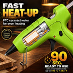 RUNSAI® Hot Glue Gun Kit, 30W Mini Glue Gun with 30pcs 7mm Sticks