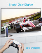 Anker HDMI Switch, 2 in 1 Out HDMI Switcher, Monitor Switch with 4K@60Hz