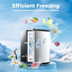 Electactic 3.2 Cu.ft Small Freezer, Mini Upright Freezer, White