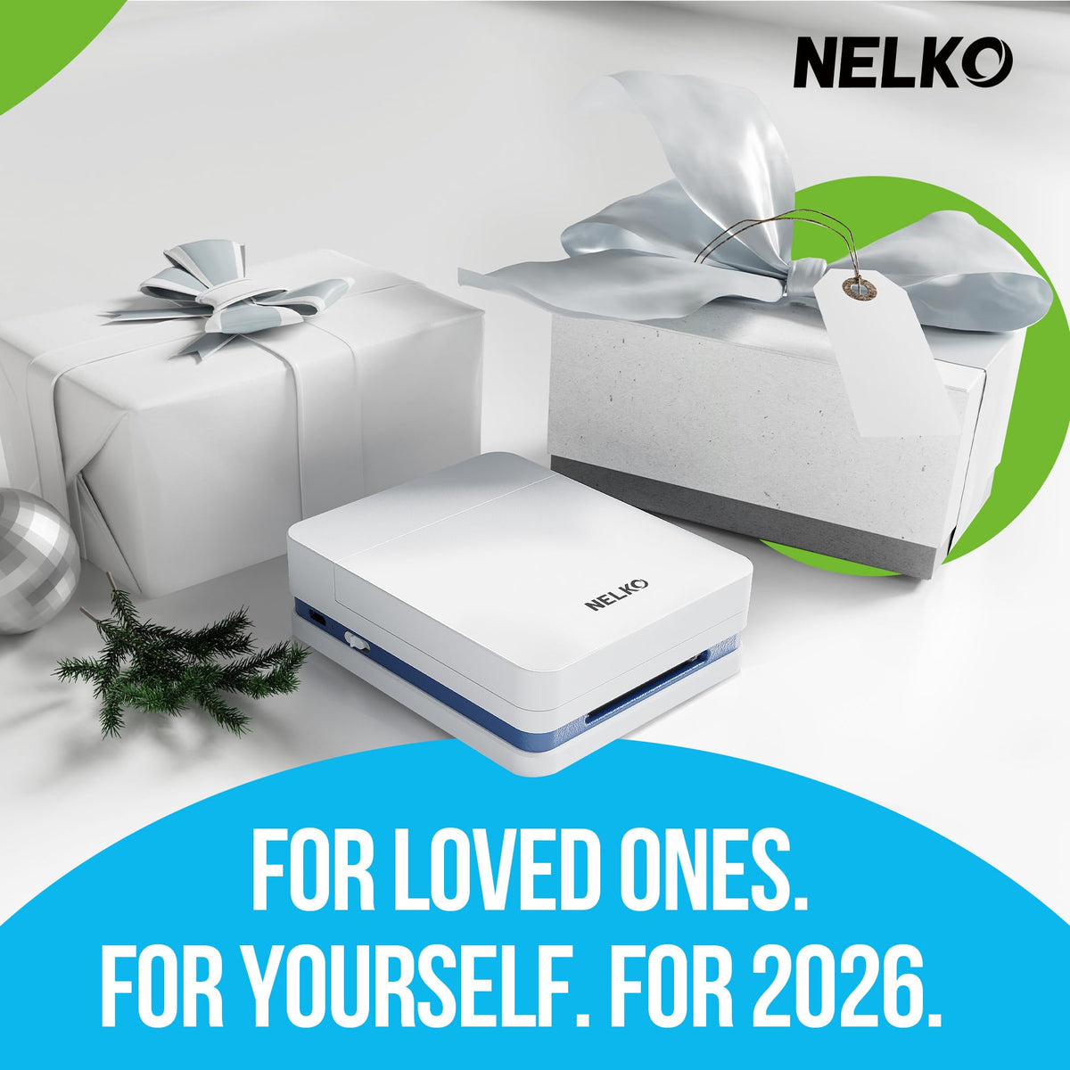 Nelko PP01 Photo Printer, 2x3 Portable Photo Printer, Mini Printer, Purple