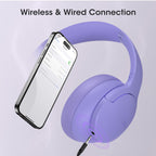 DOQAUS Bluetooth Headphones Over Ear, Headphones Wireless with 90H Playtime