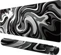 Rcege Large Gaming Mouse Pad Extended Desk Mat with Non Slip Stitched Edge
