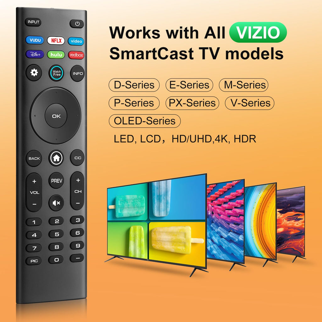 【Pack of 2】 New Universal Remote for All Samsung TV Remote, Replacement Compatible for All Samsung Smart TV, LED, LCD, HDTV, 3D, Series TV