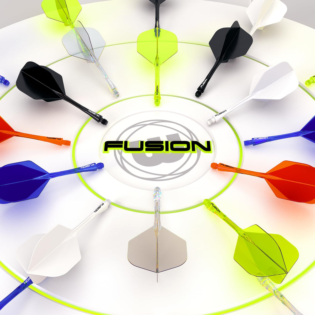 WINMAU | Fusion Integrated Dart Flights & Dart Stems | No.2