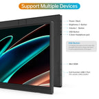 MNN 15.6" FHD 60Hz Portable Monitor USB-C HDMI IPS HDR Gaming Laptop