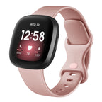 AK Straps for Fitbit Sense 2/Fitbit Sense/Fitbit Versa 4/Fitbit Versa 3 Straps for Women Men,Silicone Sport Classic Soft Replacement Straps Compatible with Fitbit Versa 3/Versa 4/Sense/Sense 2