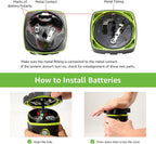 LE Camping Lantern Battery Powered, 1000lm Camping Light, Warm & Cool Lamp