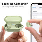 TOZO T10 Wireless Earbuds Powerful Bass Stereo Wireless Charging, APP, IPX8