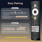 【2-Pack】 for Roku TV Remote,Replacement for TCL,ONN, Hisense Roku TVs
