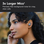 Beats Studio Buds + | True Wireless Noise Cancelling Earbuds, Enhanced Apple & Android Compatibility, Built-in Microphone, Sweat Resistant Bluetooth Headphones, Spatial Audio - Black/Gold