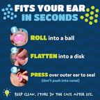 Putty Buddies Original Swimming Earplugs (3 Pair)