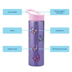 Smash Stainless Steel Water Bottle 750ml - Black