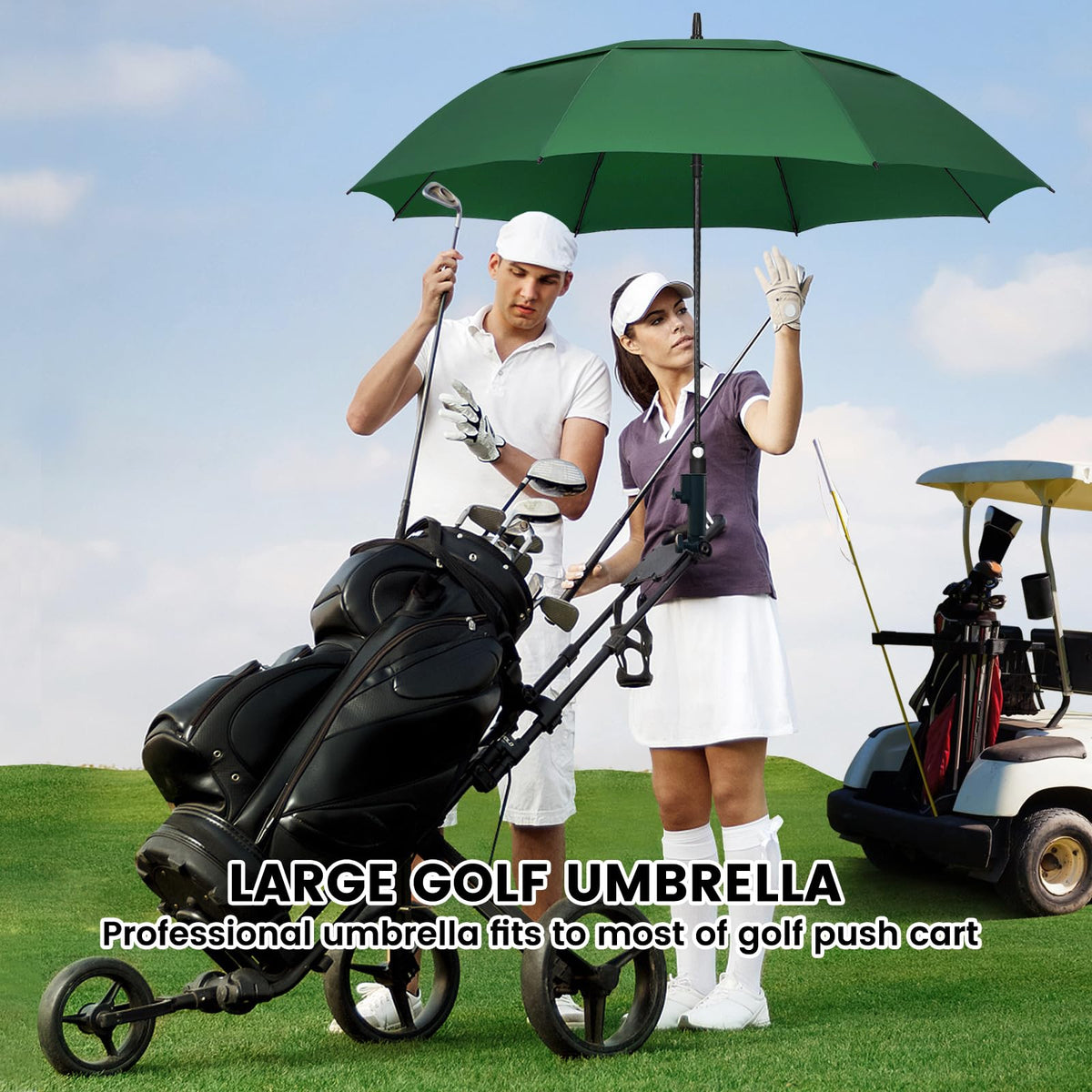 ZOMAKE Golf Umbrella Windproof and Rainproof Large