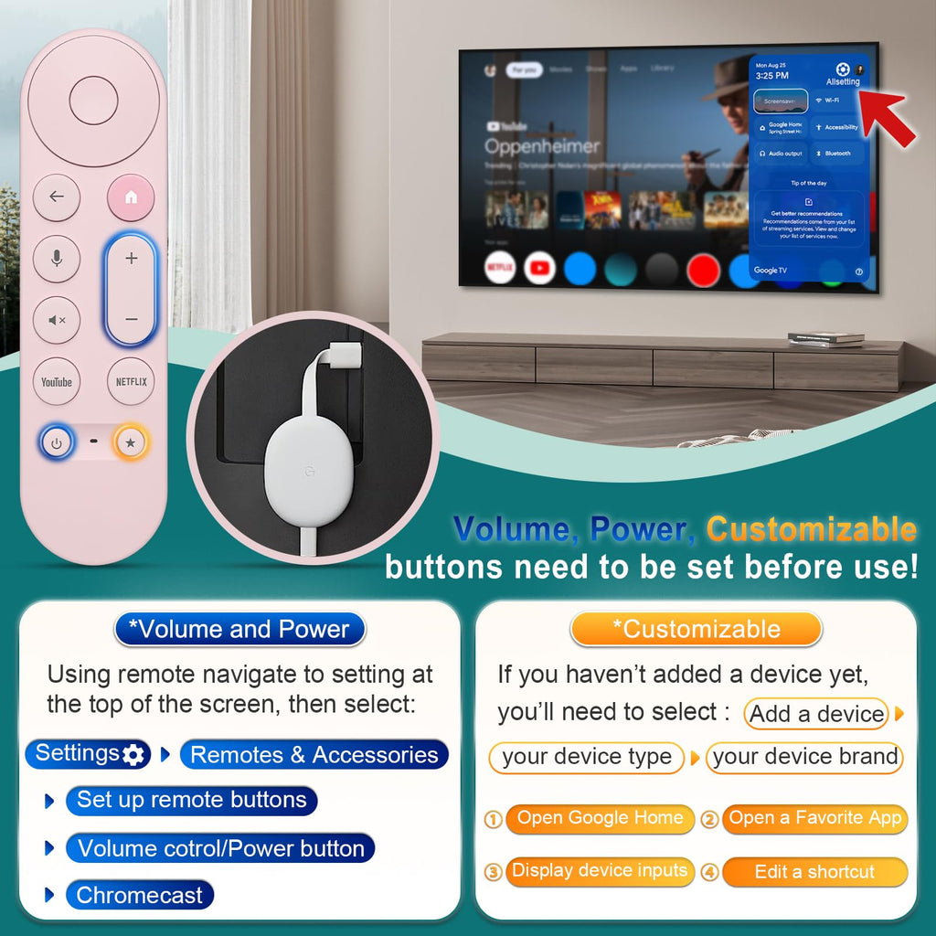 Universal Backlit Remote for LG Smart TV Remote Control Replacement