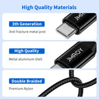 Extra long USB to USB C Cable 3m, PS5 Controller Charging Cable Type C Charger cable for Samsung Galaxy S22 S21 S20 Plus Note 10 9 8, Google Pixel,LG, Playstation 5, Xbox Series X/S
