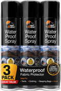 Waterproof Spray 300ml - Shoe Protector and Fabric Waterproofing for Leather, Suede, Boots and Tents | Fast-Drying, Invisible Shield Against Water, Stains and Dirt – Ideal for Everyday Use (3 Pack)