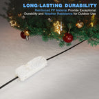 [3 Pack] Flemoon Outdoor Extension Cord Safety Cover with Waterproof Seal