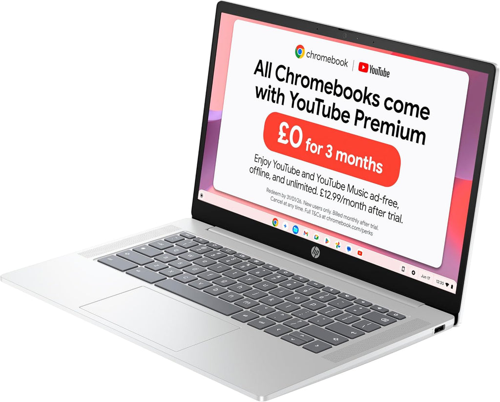 HP Chromebook 14" | Intel N100 Processor | 4GB RAM | 128GB UFS