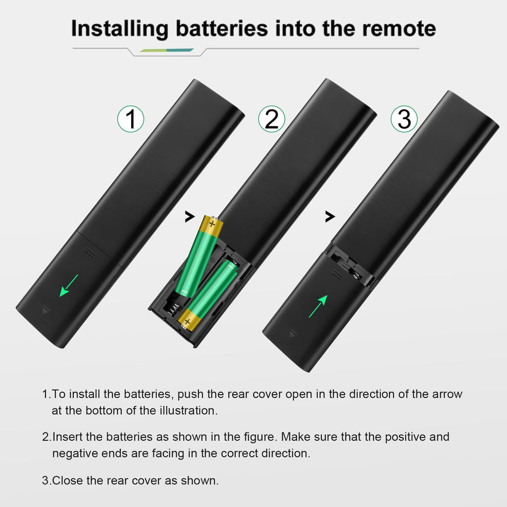 Universal Remote Replacement XRT260 for All VIZIO Smart TV Smartcast 4K P-Series V-Series D-Series M-Series XRT136 XRT140, with Buttons for Netflix Disney Prime Video Hulu (No Voice Function)