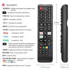 【2-Pack】 for Roku TV Remote,Replacement for TCL,ONN, Hisense Roku TVs