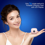 Wireless Earbuds, Bluetooth 5.4 Ear Buds, LED Power Display, 6D Bass Stereo