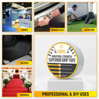 Double Sided Carpet Tape Heavy Duty Rug Gripper 50ft