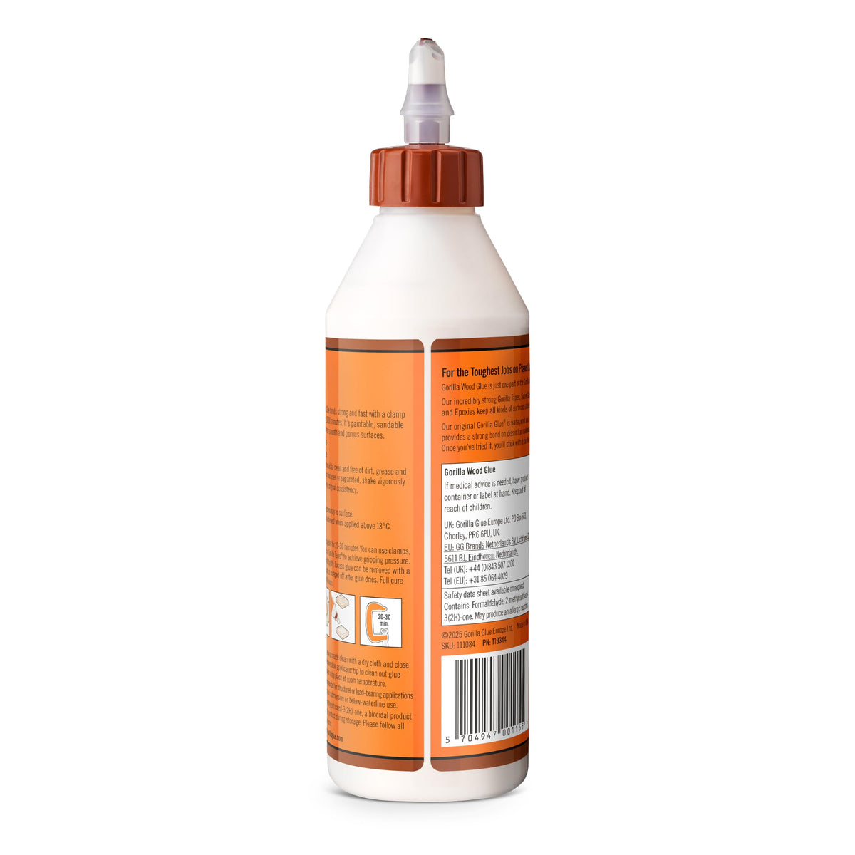 Gorilla 5044361 Wood Glue 1L (4 Pack)