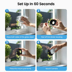 wansview 5G Window Security Camera - 2K Indoor Camera for Home Security, K1
