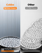 Cobbe Hard Water Filter Shower Head with 1.5m Hose and Holder