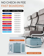 Yankony Ryanair Cabin Bags 40x30x20 Underseat, Travel Backpack Cabin Size
