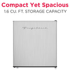 Frigidaire Upright Freezer, 6.5 cu ft, Deep Freeze, Platinum Design Series
